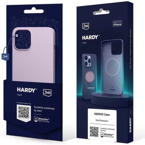 Etui 3MK Hardy Case MagSafe Apple iPhone 14 Plus / 15 Plus fioletowy/light purple