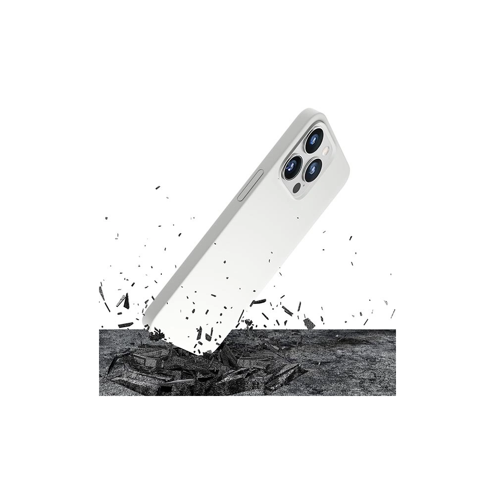 Etui 3MK Hardy Case MagSafe Apple iPhone 14 Pro biały/white