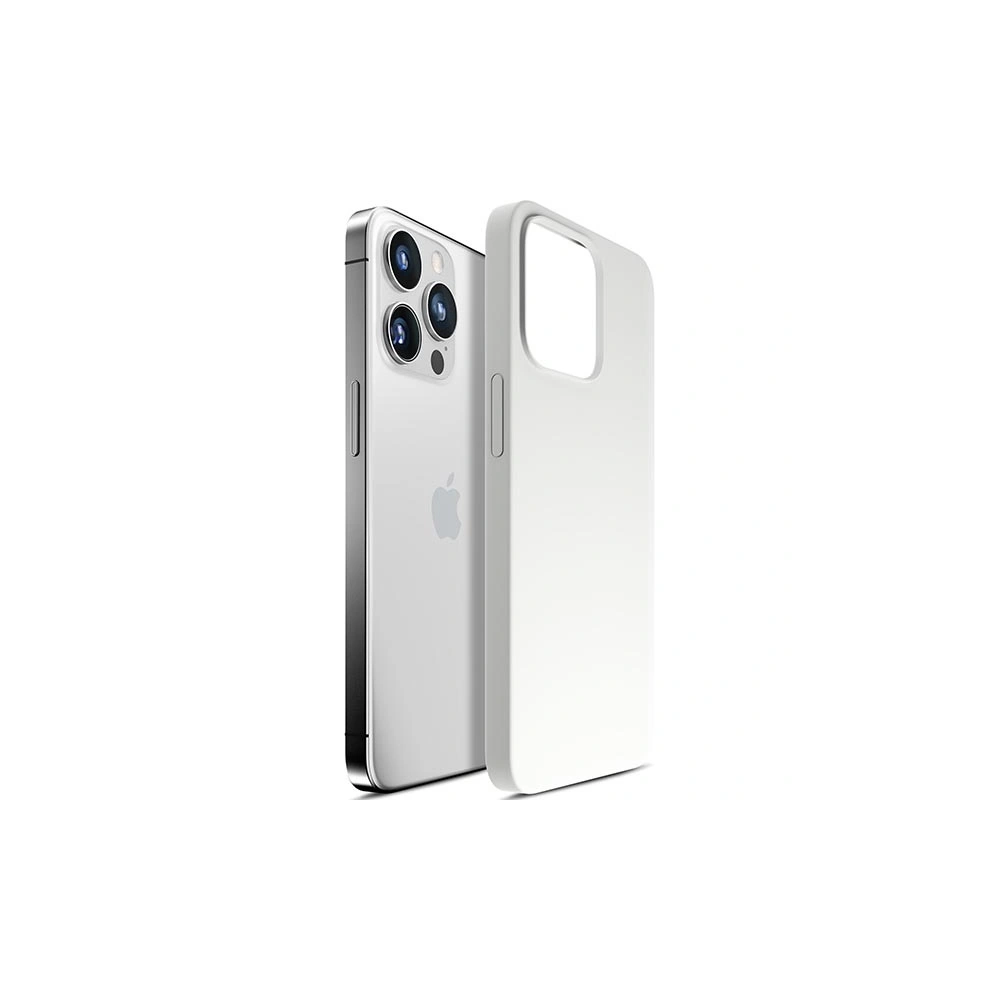 Etui 3MK Hardy Case MagSafe Apple iPhone 14 Pro biały/white