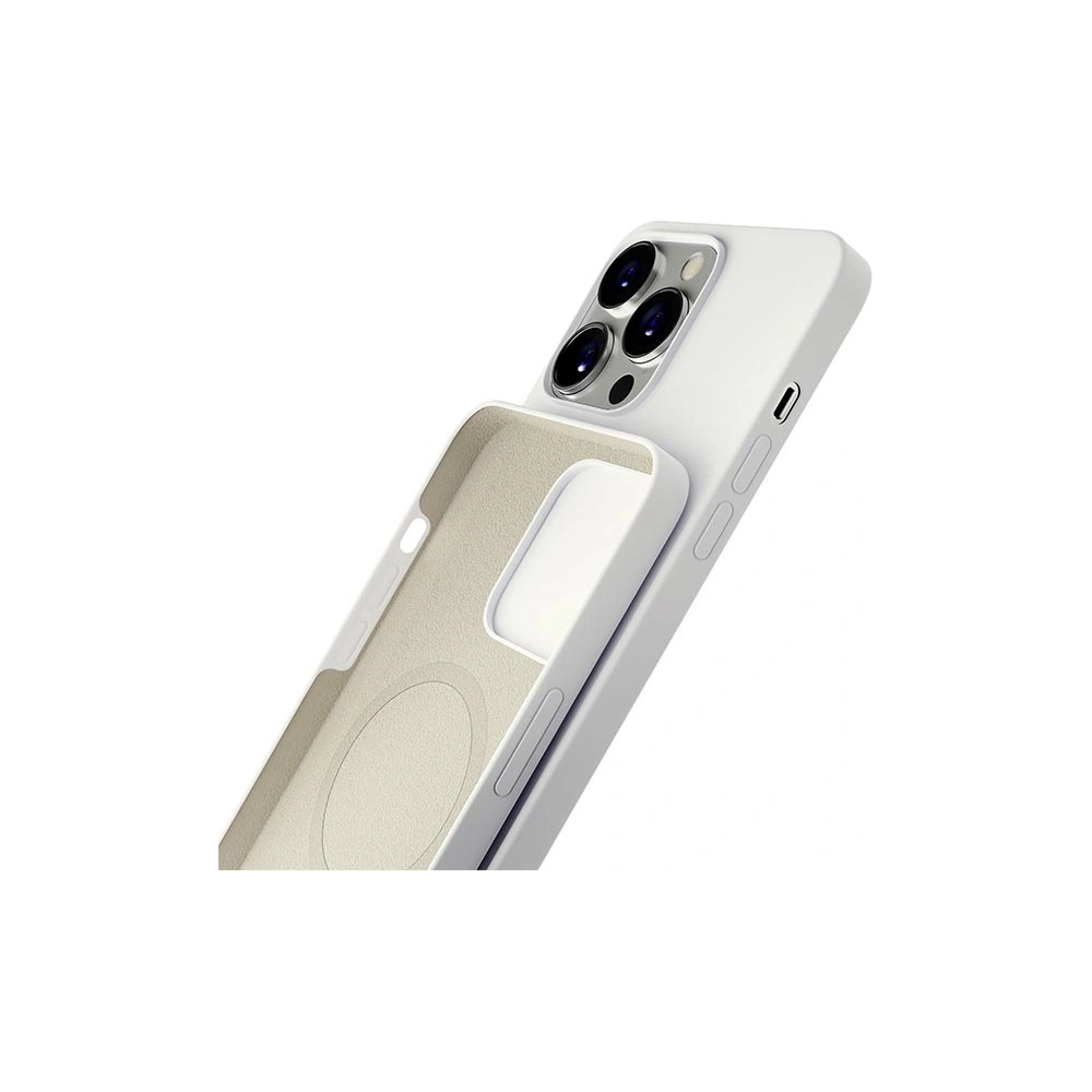 Etui 3MK Hardy Case MagSafe Apple iPhone 14 Pro Max biały/white