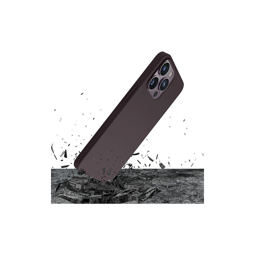 Etui 3MK Hardy Case MagSafe Apple iPhone 14 Pro Max fioletowy/deep purple