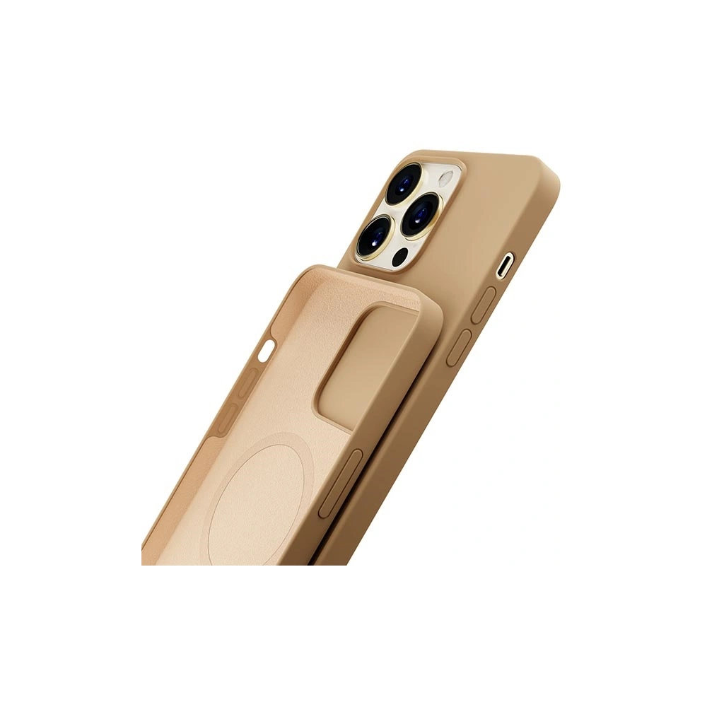 Etui 3MK Hardy Case MagSafe Apple iPhone 14 Pro Max złoty/gold