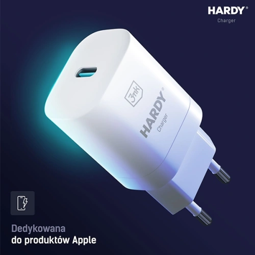 Buy Power Charger 3MK Hardy GaN Charger for Apple 33W Power Delivery USB-C - 3MK4699 - {ean13} - Home Screen Store Europe