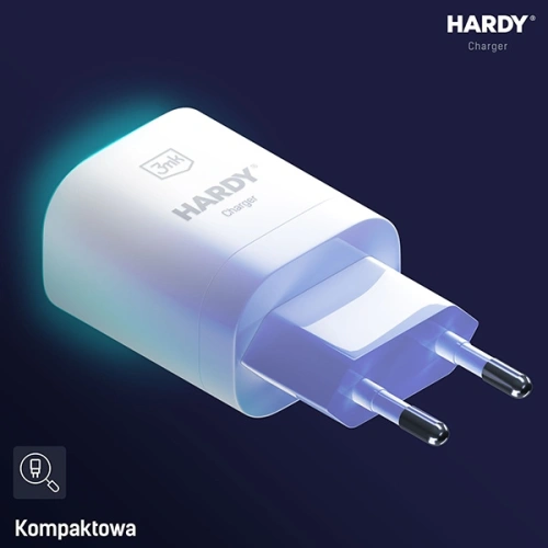 Buy Power Charger 3MK Hardy GaN Charger for Apple 33W Power Delivery USB-C - 3MK4699 - {ean13} - Home Screen Store Europe