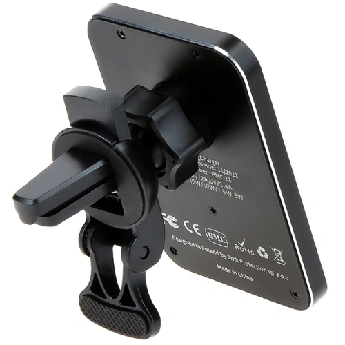 Buy Car mount with wireless charging for Apple MagSafe 3MK Hardy MagCharger 15W - 3MK4700 - {ean13} - Home Screen Store Europe