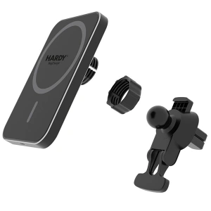 Buy Car mount with wireless charging for Apple MagSafe 3MK Hardy MagCharger 15W - 3MK4700 - {ean13} - Home Screen Store Europe