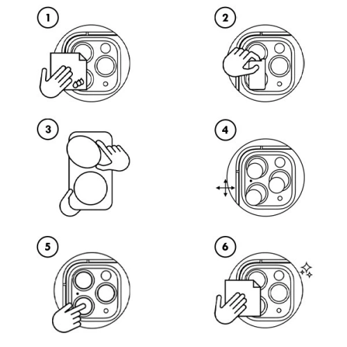Buy GrizzGlass HybridGlass Camera Glass POCO X5 - GRZ4314 - {ean13} - Home Screen Store Europe