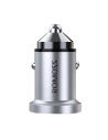 Autós töltő Romoss AU420T, USB-C + USB, PD + QC 20W (ezüst)