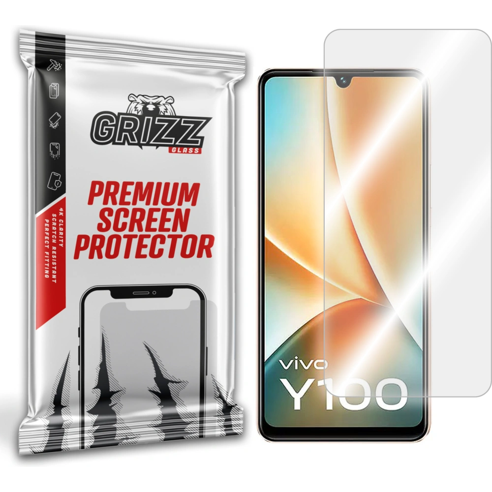 Szkło hybrydowe GrizzGlass HybridGlass do Vivo Y100