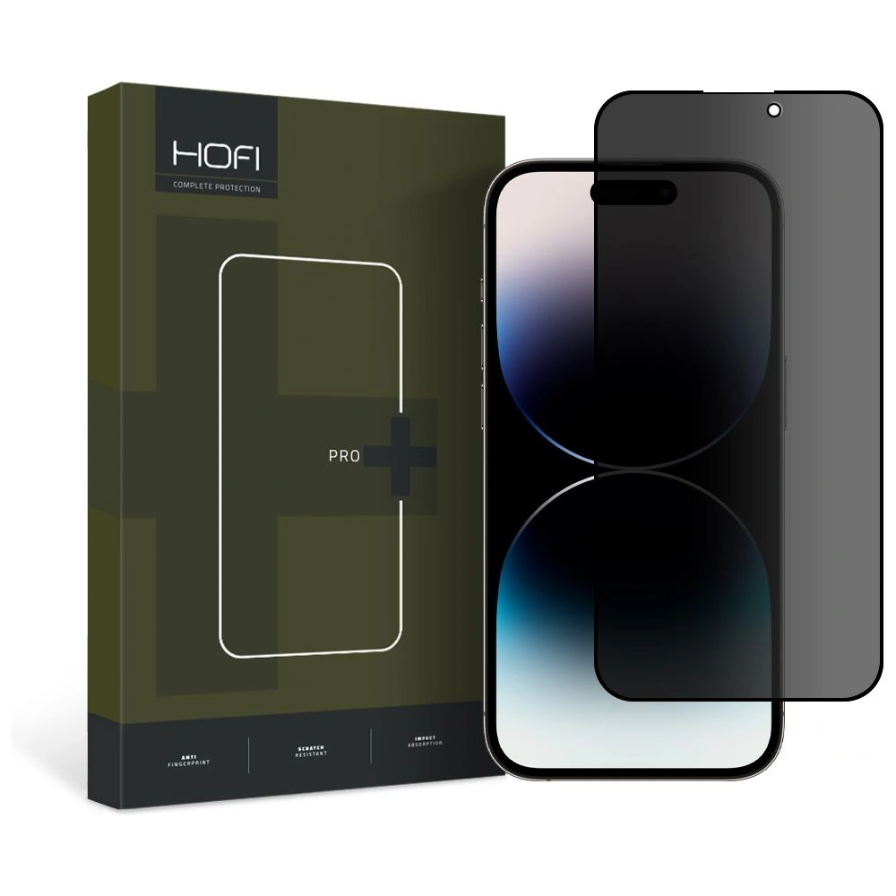 Szkło prywatyzujące Hofi Anti Spy Glass Pro+ Apple iPhone 14 Pro Max Privacy
