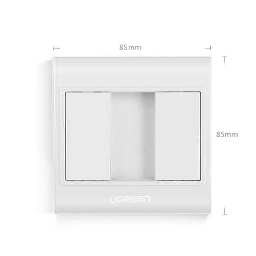 Kup Nástěnný rám UGREEN HDMI (Socket 86) bílý - UGR1481 - {ean13} - Sklep Home Screen