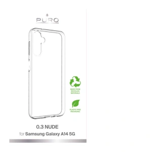 Buy PURO Case 0.3 Nude Samsung Galaxy A14 5G (transparent) - PUR654 - {ean13} - Home Screen Store Europe