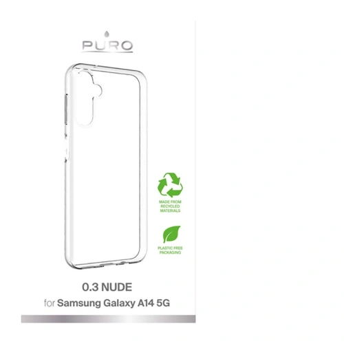Kup Etui PURO 0.3 Nude Samsung Galaxy A14 5G (transparent) - PUR654 - {ean13} - Sklep Home Screen