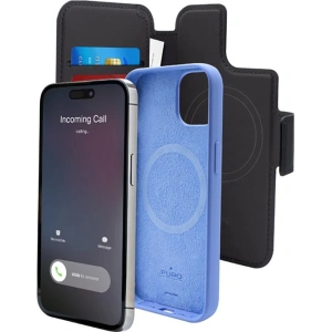 Kup Etui PURO Folio MagSafe Case Apple iPhone 14 Plus / 15 Plus/12 Pro Max (czarny) - PUR657 - {ean13} - Sklep Home Screen