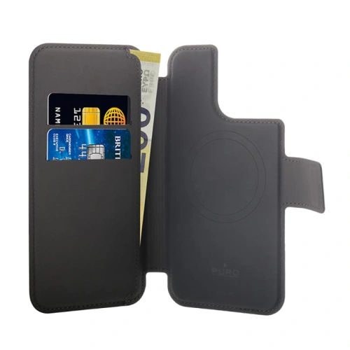 Kup Etui PURO Folio MagSafe Case Apple iPhone 14 Pro Max/13 Pro Max (černý) - PUR658 - {ean13} - Sklep Home Screen