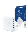 Încărcătorul de rețea 3MK HyperCharger GaN 140W 3xUSB-C + 2xUSB, PD+QC