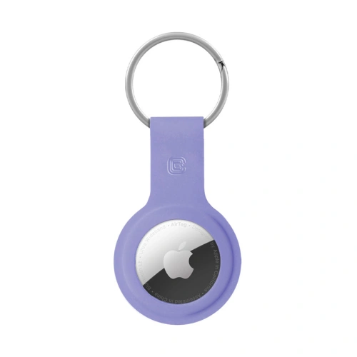 Kup Breloc Crong Carcasă din silicon cu inel de cheie Apple AirTag (violet) - CRG591 - {ean13} - Sklep Home Screen
