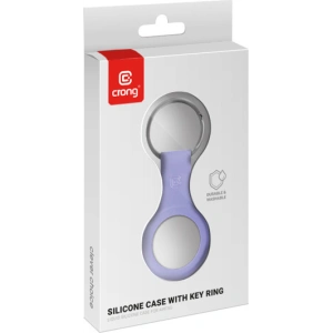 Kup Brelok Crong Silicone Case with Key Ring Apple AirTag (fioletowy) - CRG591 - {ean13} - Sklep Home Screen