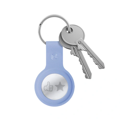 Kup Brelok Crong Silicone Case with Key Ring Apple AirTag (lawendowy) - CRG592 - {ean13} - Sklep Home Screen