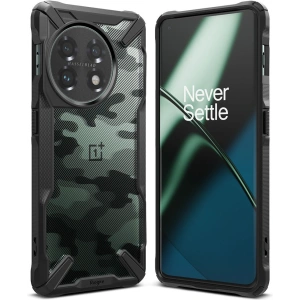 Kup Etui Ringke Fusion-X Design OnePlus 11 5G Camo (Moro) Negru - RGK1799 - {ean13} - Sklep Home Screen