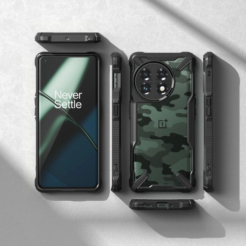 Kup Etui Ringke Fusion-X Design OnePlus 11 5G Camo (Moro) Fekete - RGK1799 - {ean13} - Sklep Home Screen