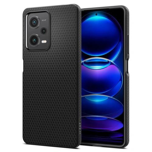 Kup Etui Spigen Liquid Air Xiaomi Redmi Note 12 Pro/POCO X5 Pro 5G Matt Fekete - SPN2828 - {ean13} - Sklep Home Screen