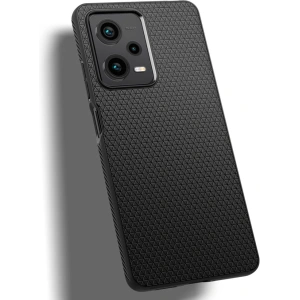 Kup Etui Spigen Liquid Air Xiaomi Redmi Note 12 Pro/POCO X5 Pro 5G Matte Black - SPN2828 - {ean13} - Sklep Home Screen