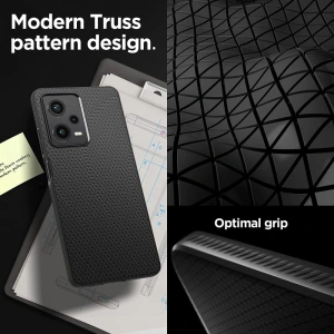 Kup Etui Spigen Liquid Air Xiaomi Redmi Note 12 Pro/POCO X5 Pro 5G Matte Black - SPN2828 - {ean13} - Sklep Home Screen