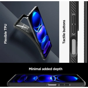 Kup Etui Spigen Liquid Air Xiaomi Redmi Note 12 Pro/POCO X5 Pro 5G Matte Black - SPN2828 - {ean13} - Sklep Home Screen