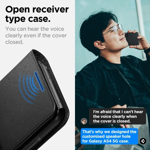 Kup Etui Spigen Wallet S Plus Samsung Galaxy A54 5G Fekete - SPN2829 - {ean13} - Sklep Home Screen