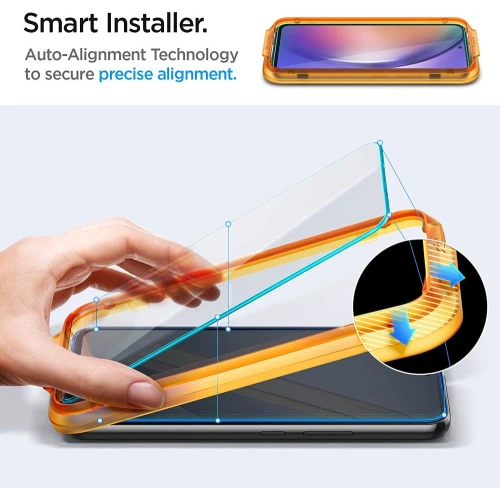 Kup Sticlă securizată Spigen GLAS.tR Slim AlignMaster Samsung Galaxy A54 5G Clear [2 PACK] - SPN2830 - {ean13} - Sklep Home Screen
