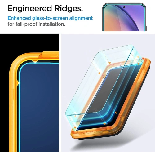 Kup Sticlă securizată Spigen GLAS.tR Slim AlignMaster Samsung Galaxy A54 5G Clear [2 PACK] - SPN2830 - {ean13} - Sklep Home Screen