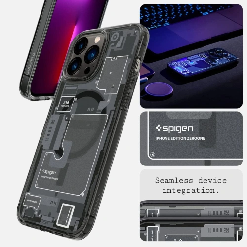 Kup Spigen Apple Tasche Ultra Hybrid MagSafe iPhone 13 Pro Max Zero One - SPN2832 - {ean13} - Sklep Home Screen