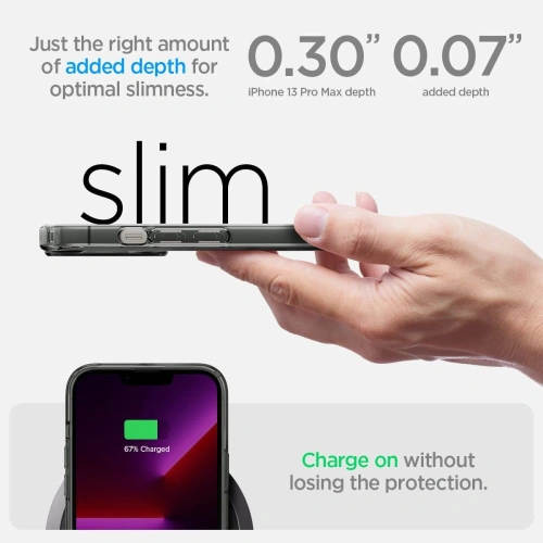 Kup Spigen Apple Tasche Ultra Hybrid MagSafe iPhone 13 Pro Max Zero One - SPN2832 - {ean13} - Sklep Home Screen