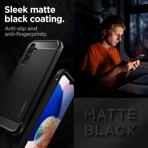 Kup Spigen Samsung Gehäuse Rugged Armor Galaxy A14 LTE Mattschwarz - SPN2833 - {ean13} - Sklep Home Screen