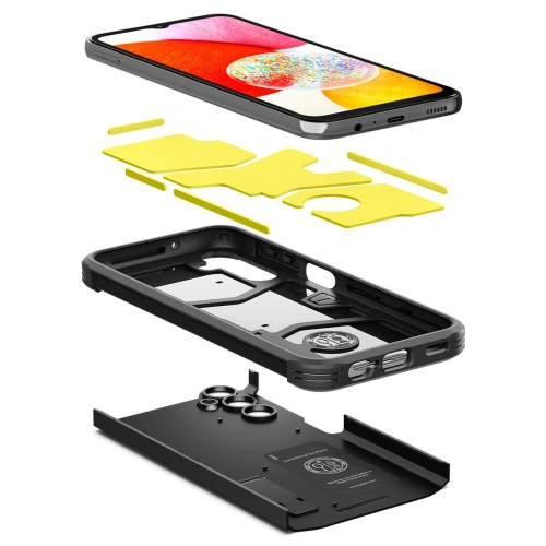 Kup Etui Spigen Tough Armor Samsung Galaxy A14 LTE Černá - SPN2834 - {ean13} - Sklep Home Screen