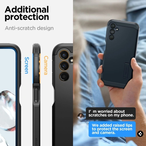 Kup Etui Spigen Tough Armor Samsung Galaxy A14 LTE Černá - SPN2834 - {ean13} - Sklep Home Screen