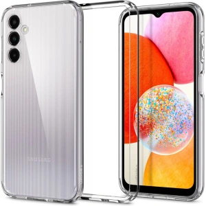 Kup Etui Spigen Ultra Hybrid Samsung Galaxy A14 LTE Crystal Clear - SPN2835 - {ean13} - Sklep Home Screen