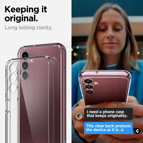 Kup Etui Spigen Ultra Hybrid Samsung Galaxy A14 LTE Crystal Clear - SPN2835 - {ean13} - Sklep Home Screen