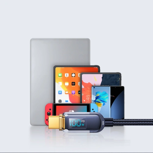 Buy Cable Joyroom S-CC100A4 USB-C/USB-C 100W 1.2m blue - JYR645 - {ean13} - Home Screen Store Europe