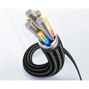 Kabel Joyroom S-CC100A4 USB-C/USB-C 100W 1,2m černý