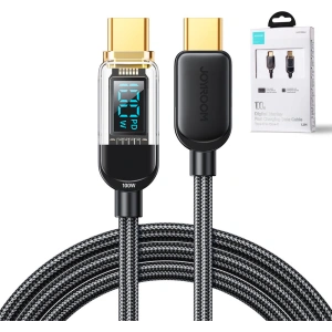 Kábel Joyroom S-CC100A4 USB-C/USB-C 100W 1,2m fekete