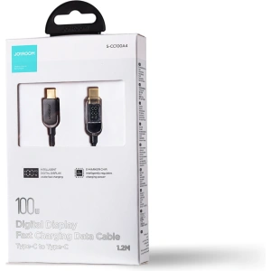 Kábel Joyroom S-CC100A4 USB-C/USB-C 100W 1,2m fekete