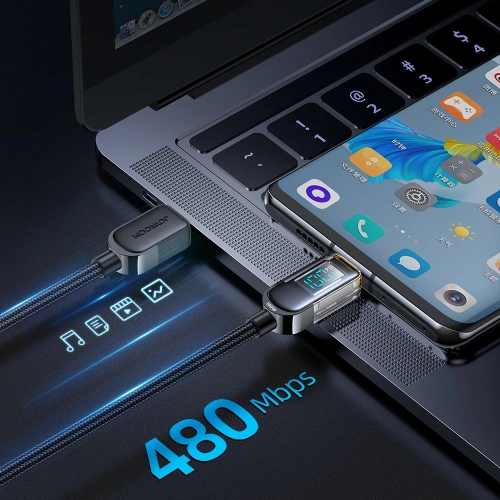 Kup Kabel Joyroom S-CC100A4 USB-C/USB-C 100W 1,2m černý - JYR646 - {ean13} - Sklep Home Screen