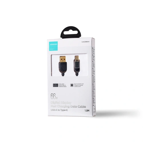 Kup Kábel Joyroom S-AC066A4 USB-A/USB-C 66W 1,2m fekete - JYR647 - {ean13} - Sklep Home Screen