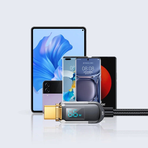Kup Kabel Joyroom S-AC066A4 USB-A/USB-C 66W 1,2m černý - JYR647 - {ean13} - Sklep Home Screen