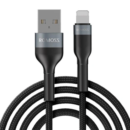 Kup Kabel Romoss CB12B USB-A/Lightning 2.4A 1m (černý) - ROM54 - {ean13} - Sklep Home Screen