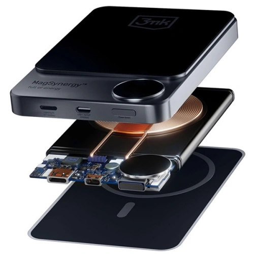 Kup Powerbank 3MK MagSynergy 10000mAh MagSafe - 3MK4706 - {ean13} - Sklep Home Screen