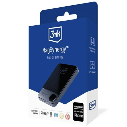 Kup Powerbank 3MK MagSynergy 10000mAh MagSafe - 3MK4706 - {ean13} - Sklep Home Screen