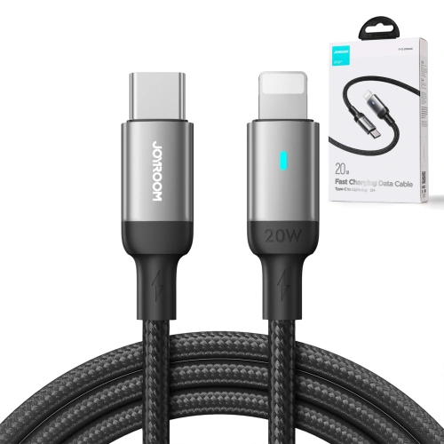 Kup Kabel Joyroom S-CL020A10 A10 Series USB-C/Lightning 20W 2m czarny - JYR649 - {ean13} - Sklep Home Screen